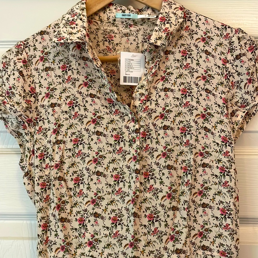 Urban outfitters collared floral dress